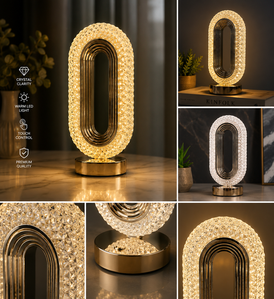 Crystal LED Table Lamp