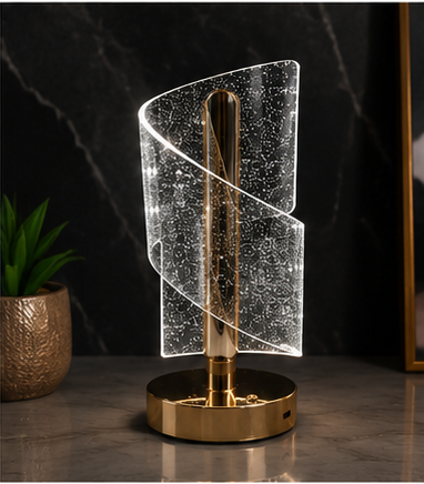 Crystal LED Table Lamp
